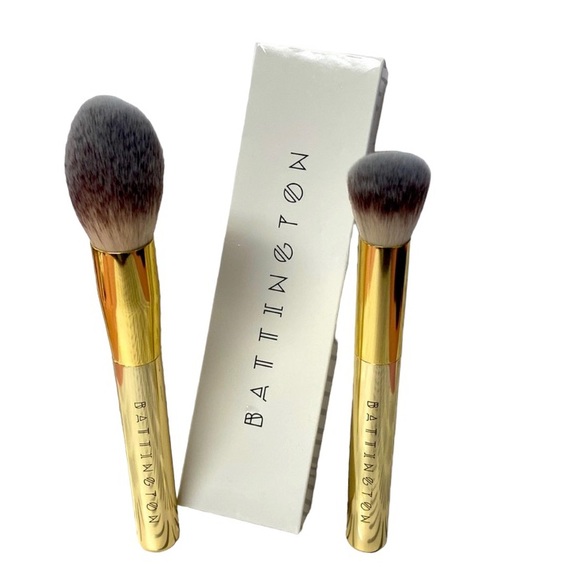 Battington Makeup Nib Battington 2piece Brush Set Poshmark